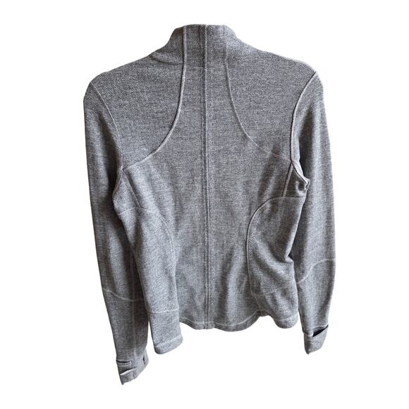 Lululemon Forme Jacket Heathered Herringbone Size 10 - Picture 8 of 10